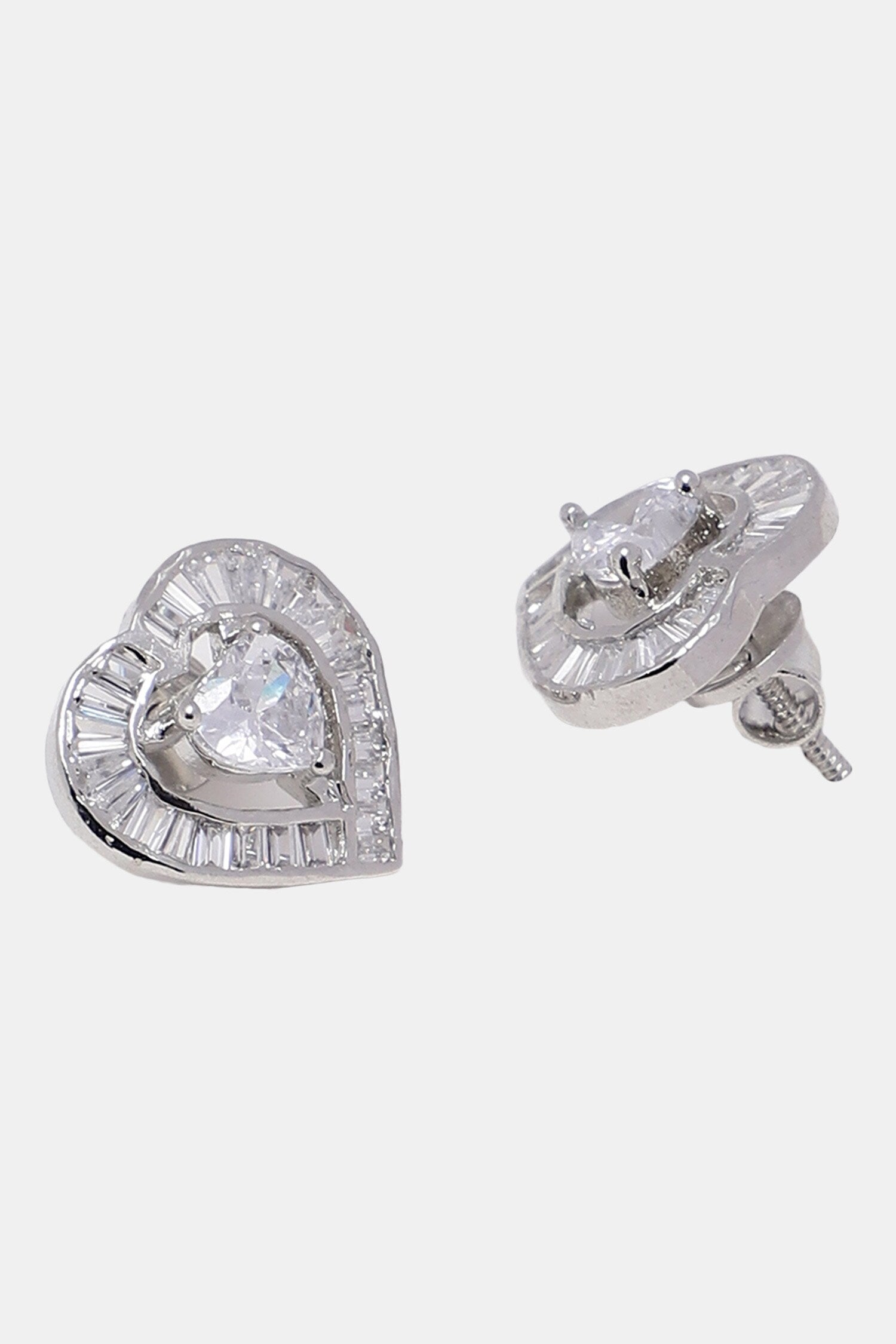 Kali Heart Stud Earrings 