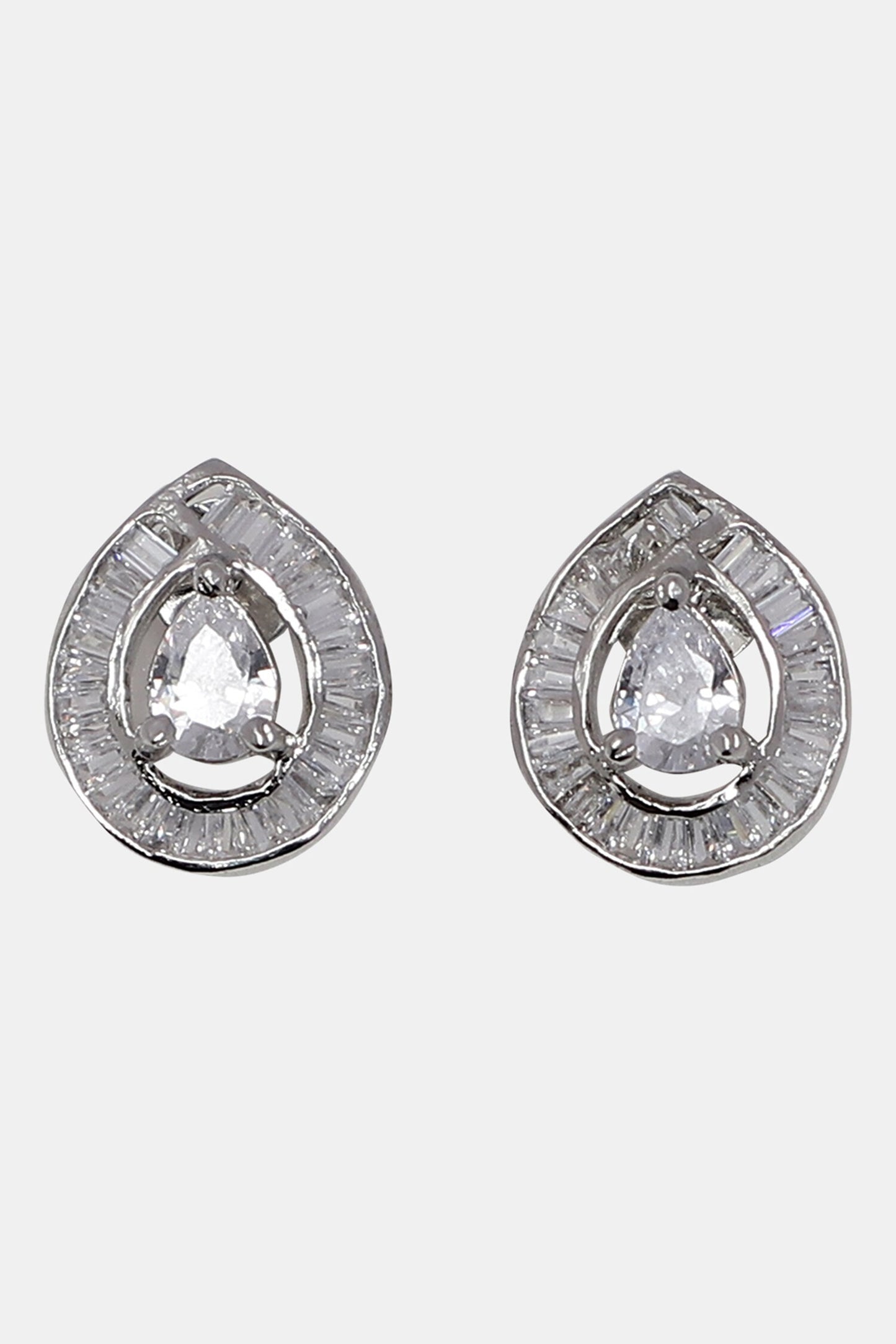 Khushboo Pear Stud Earrings 