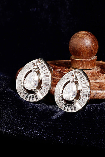 Khushboo Pear Stud Earrings 
