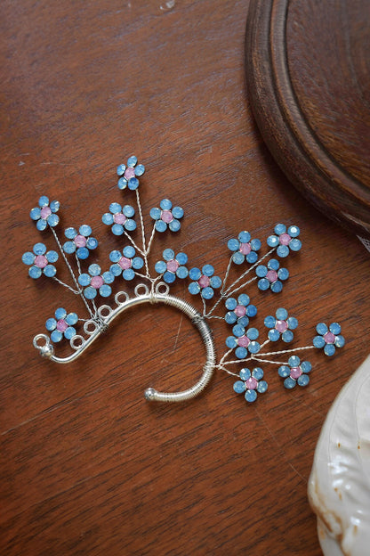 Ashya Snowflake Bloom Earcuffs 