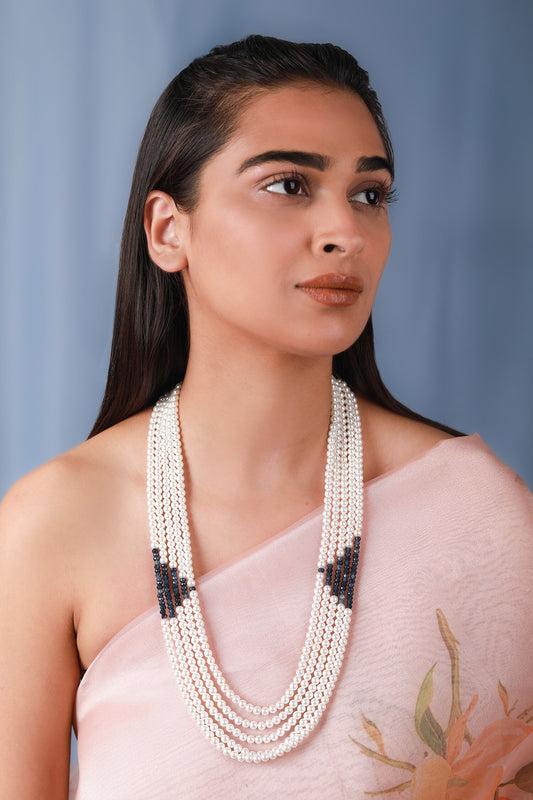 Bead Embellished Layered Mala 