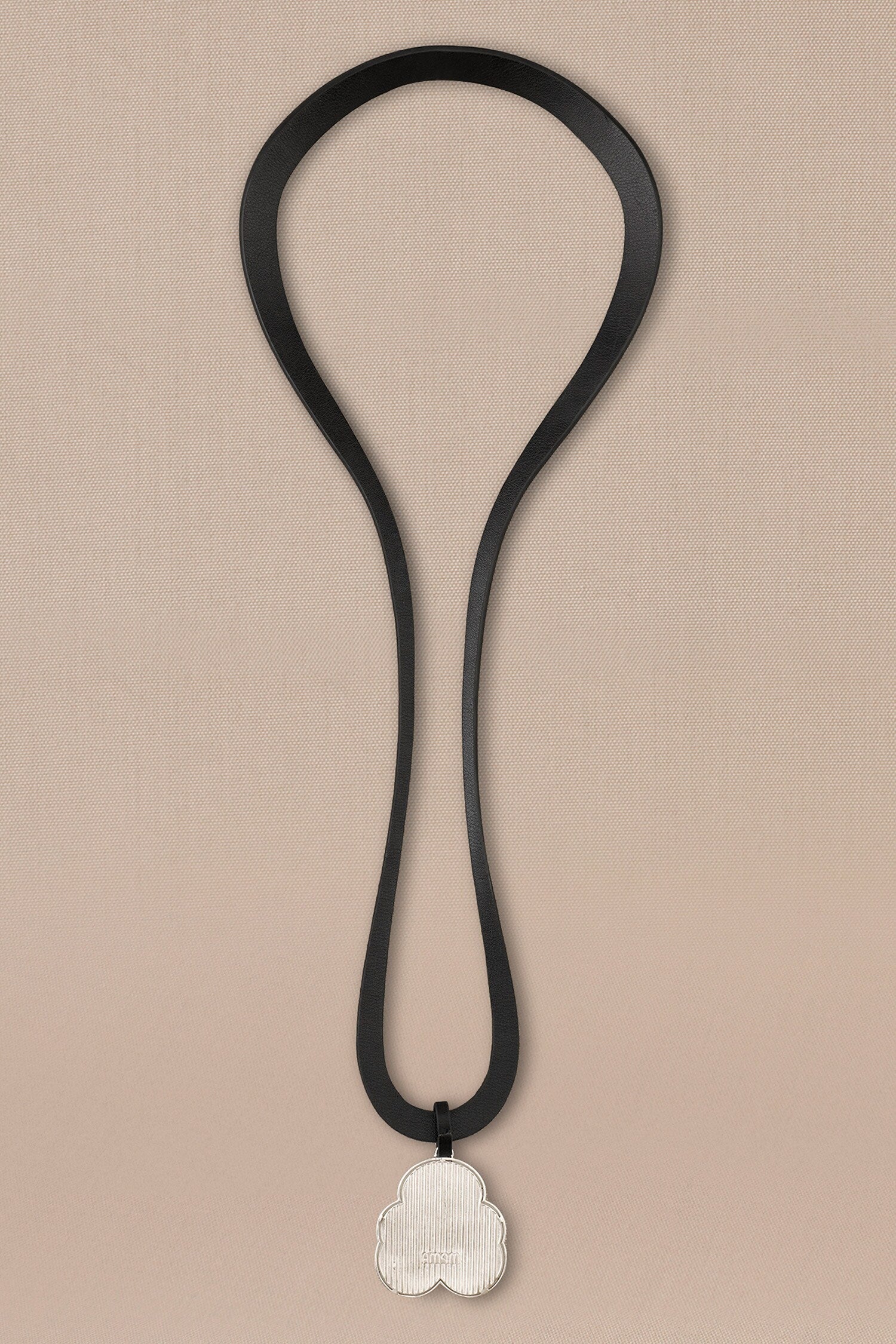 Nadira Leather Pendant Necklace 