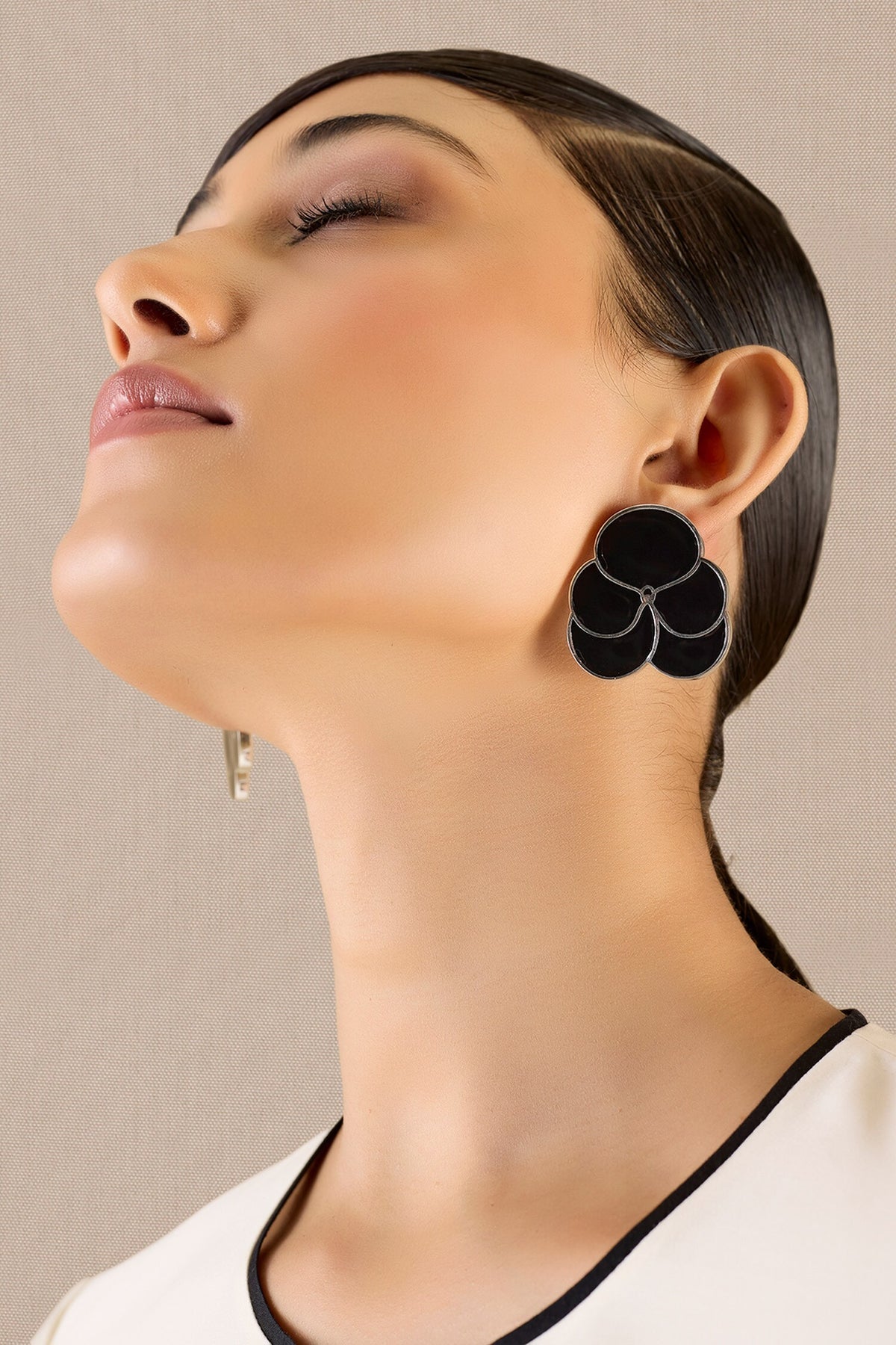 Ismat Enameled Earrings 