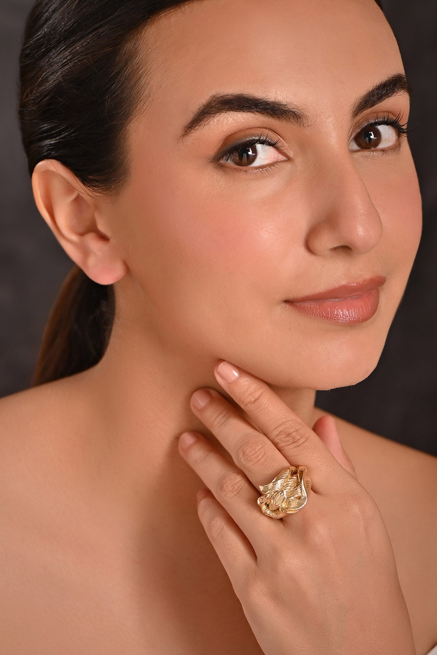 Chunky Phoenix Geometric Shaped Ring 