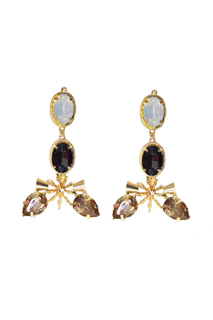 Abstract Embellished Earring 