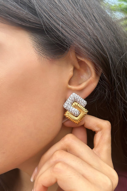 Gloria Textured Earrings 