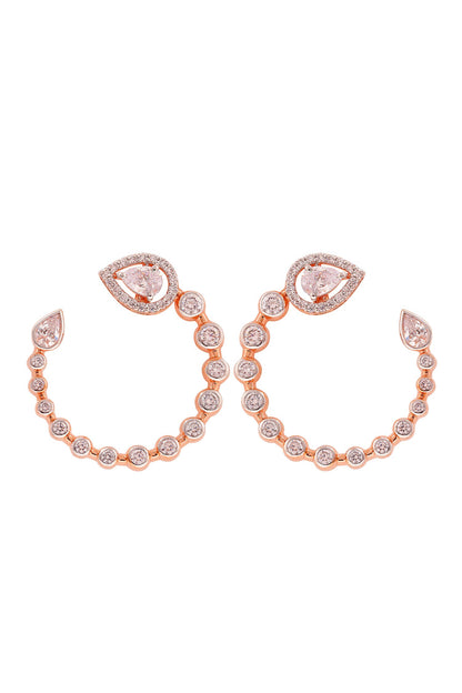 Nexia Leaf Carved Earrings 