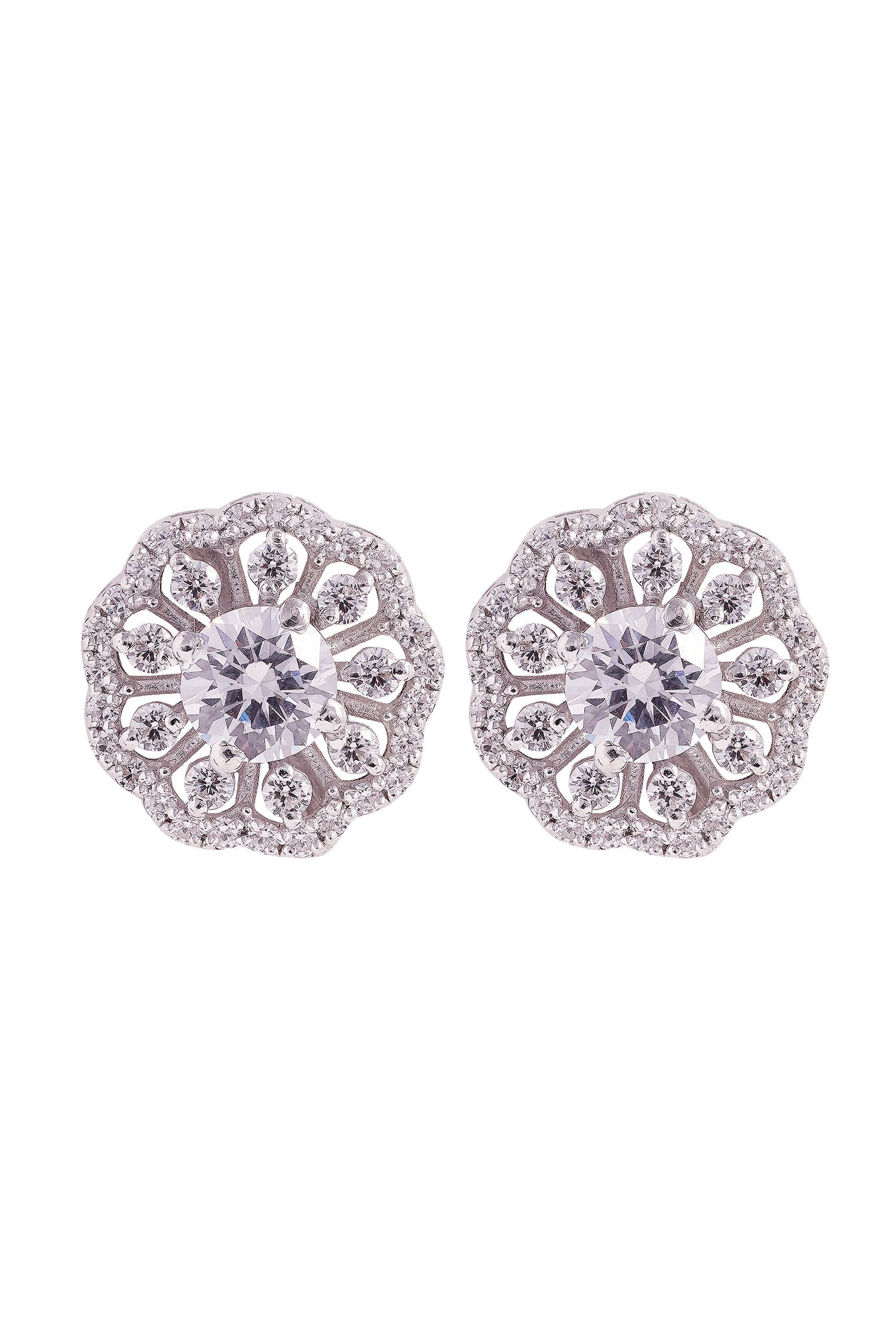 Flo Solitaire Studs 
