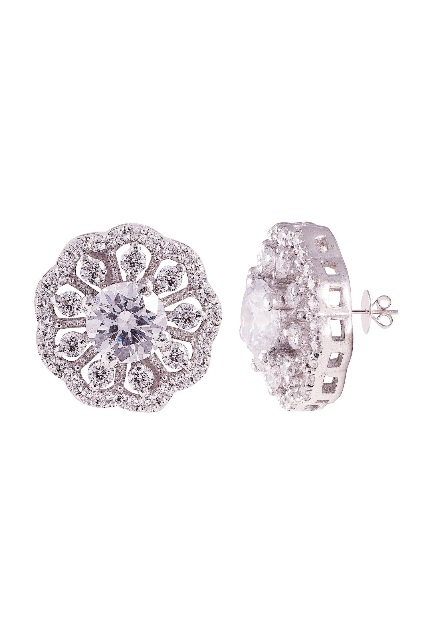 Flo Solitaire Studs 