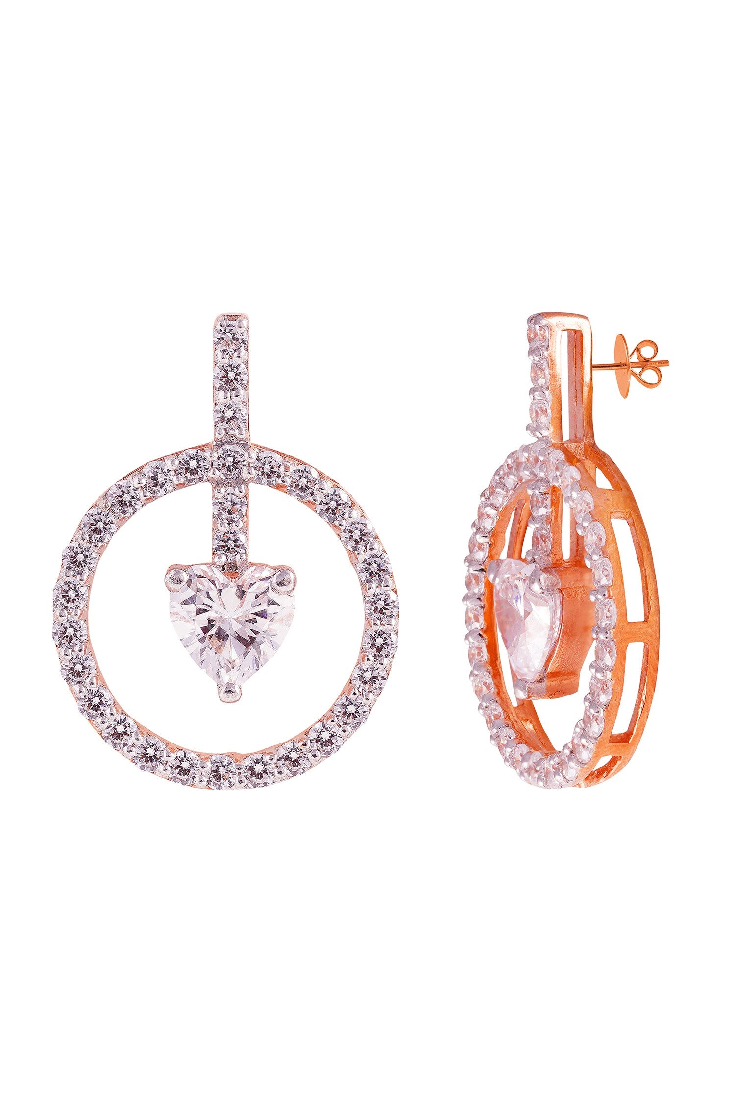 Adore Me Heart Earrings 