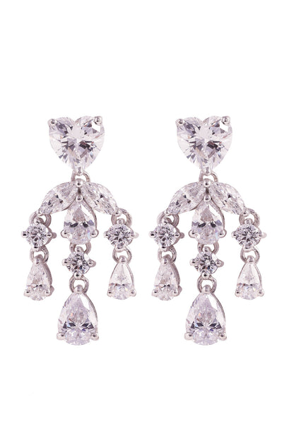 Heart Dangler Earrings 
