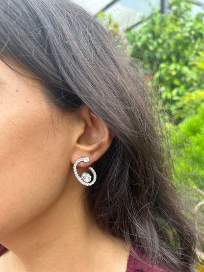 Luna Arc Earrings 