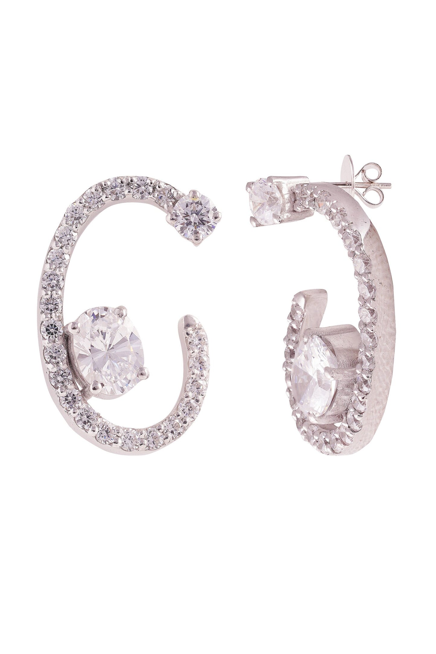 Luna Arc Earrings 