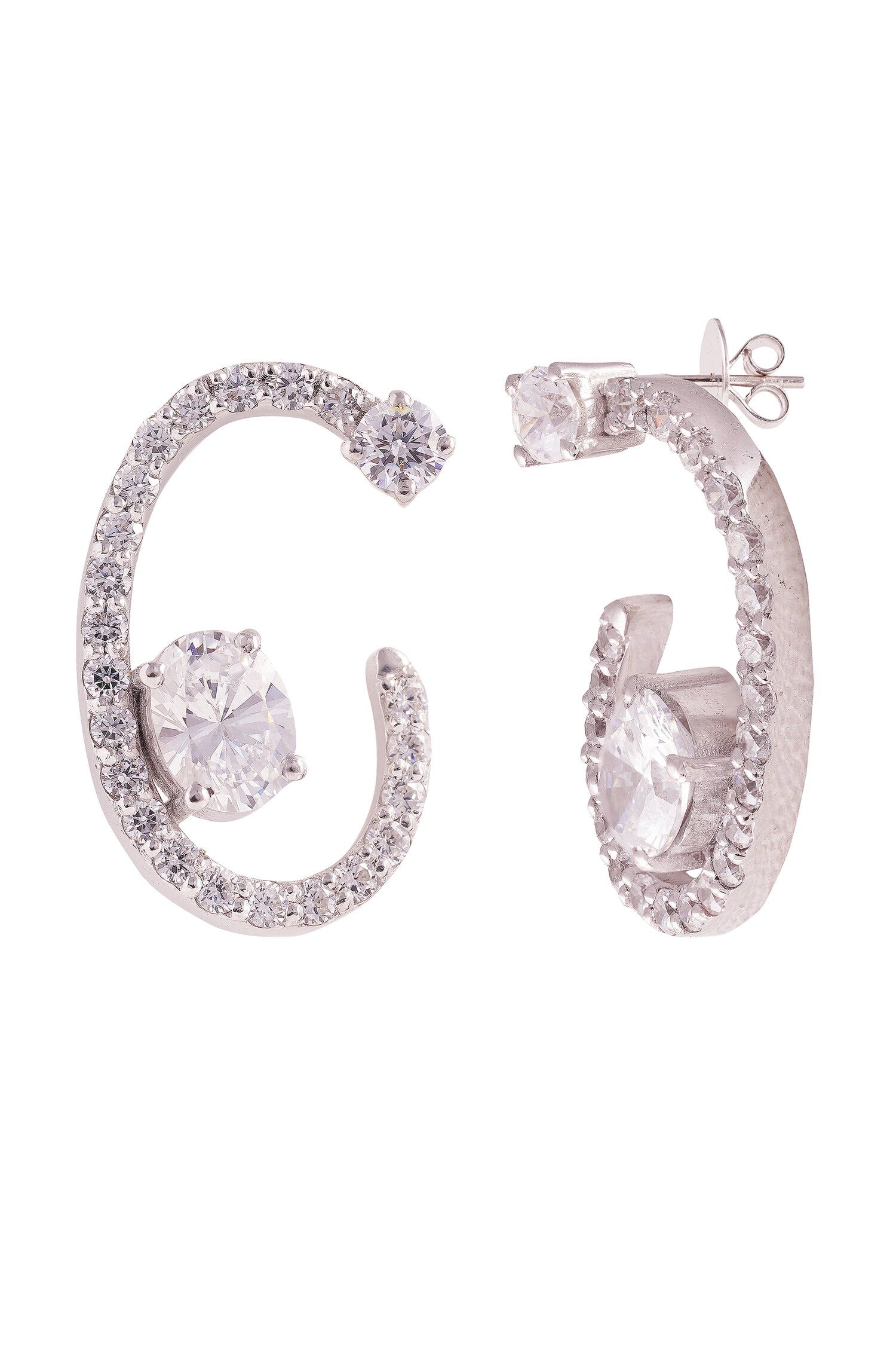 Luna Arc Earrings 