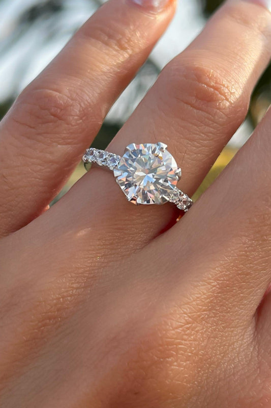 Serena Shine Solitaire Ring 