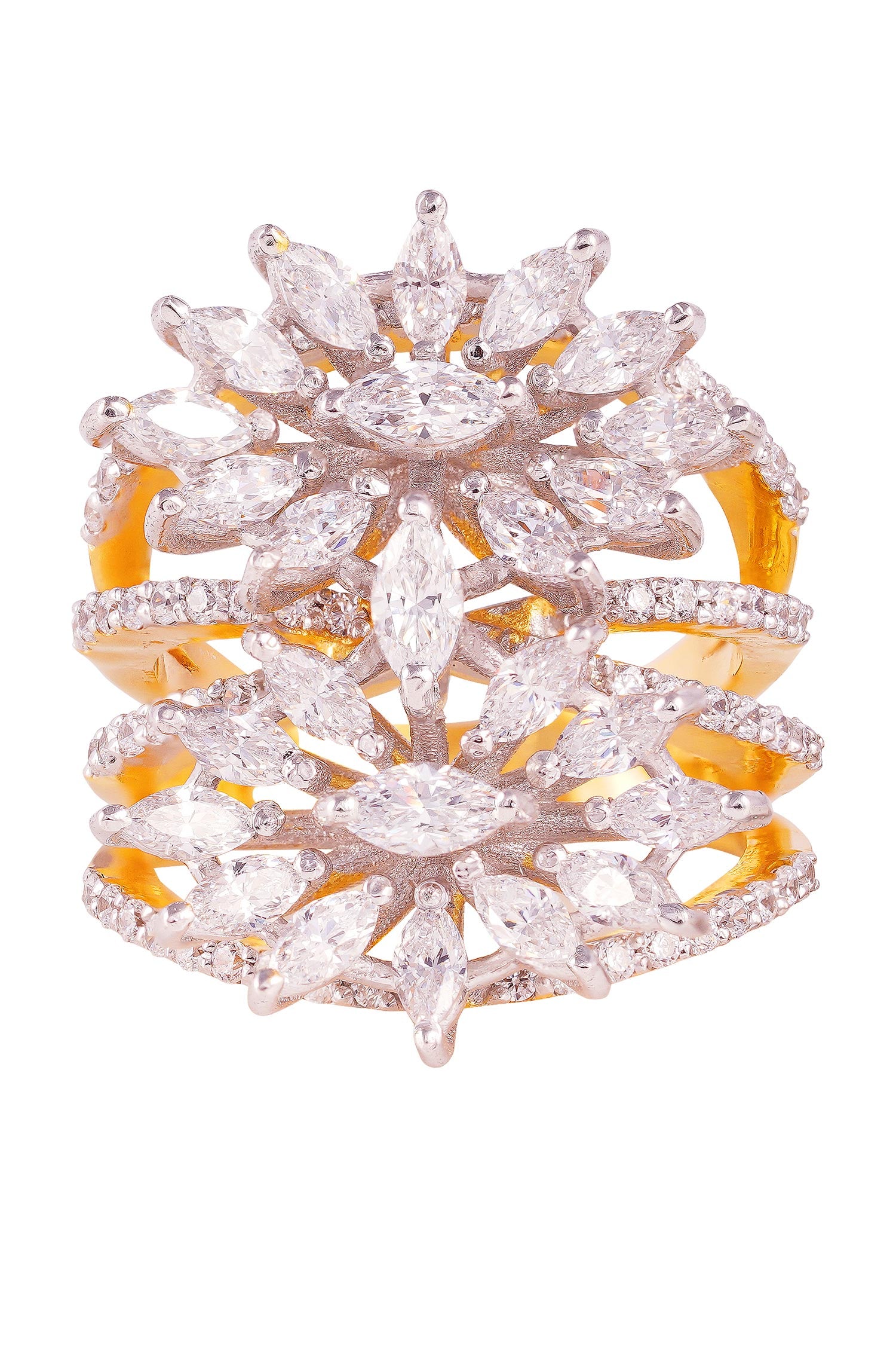 Glitzern Marquise Stone Ring 