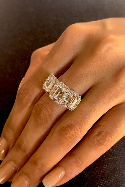 Emerald Cut Opulence Ring 