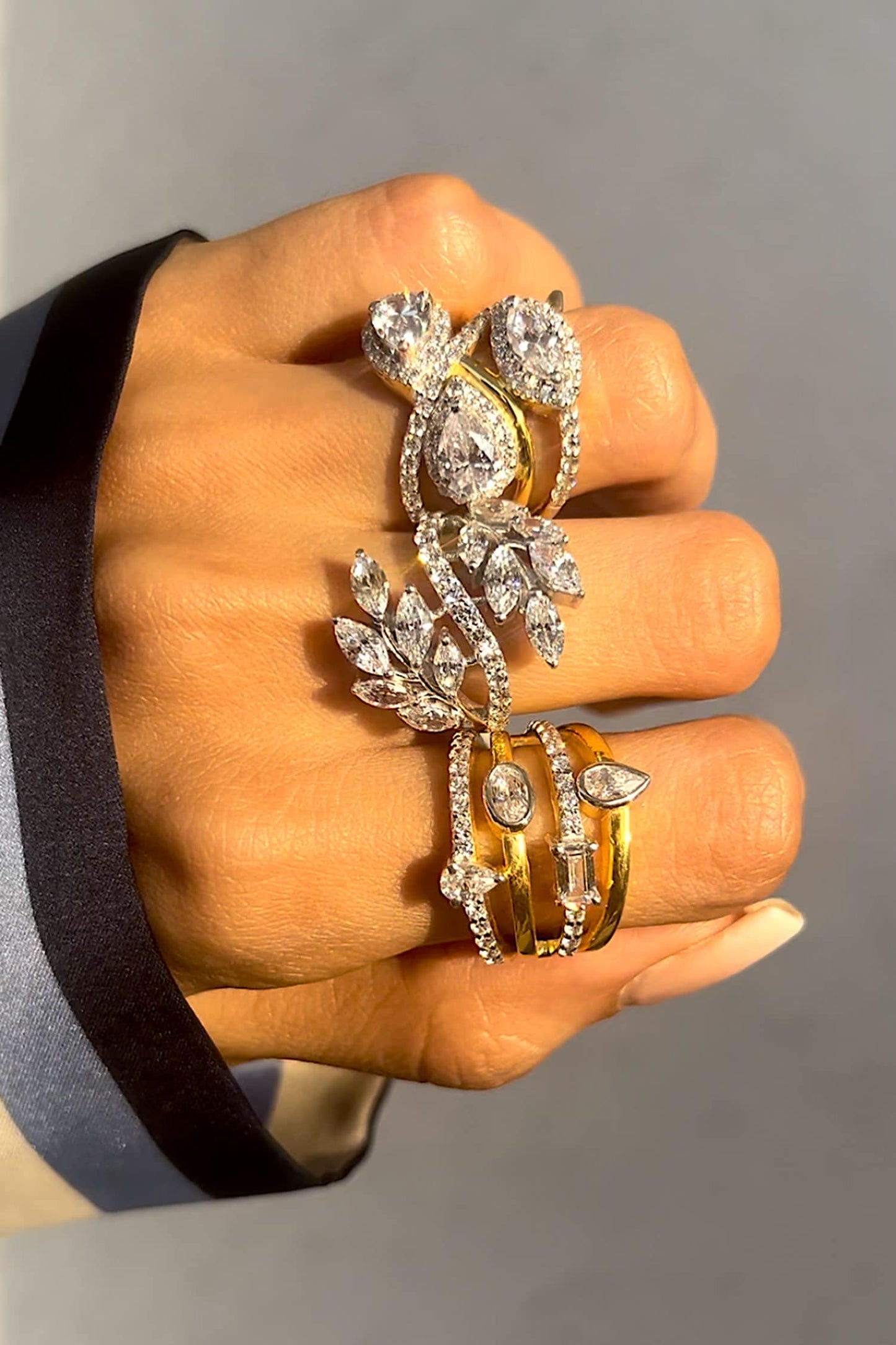Lilly Carved Ring 
