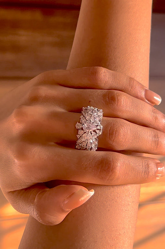 Glittering Horizon Ring 