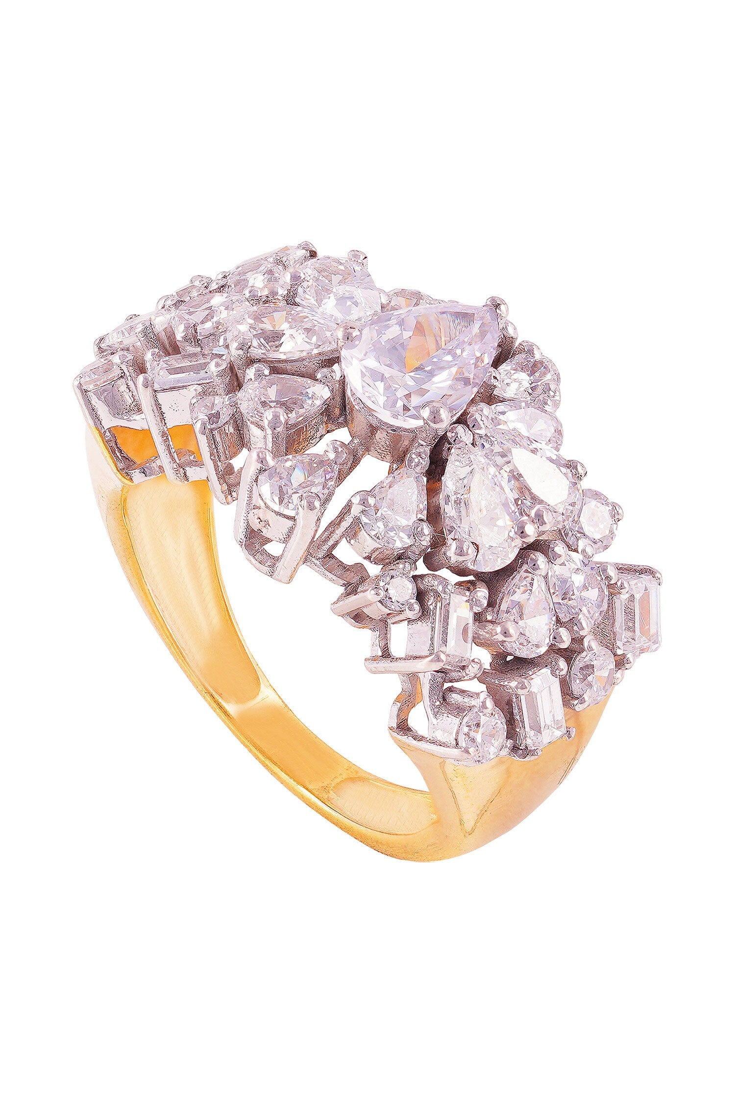 Glittering Horizon Ring 