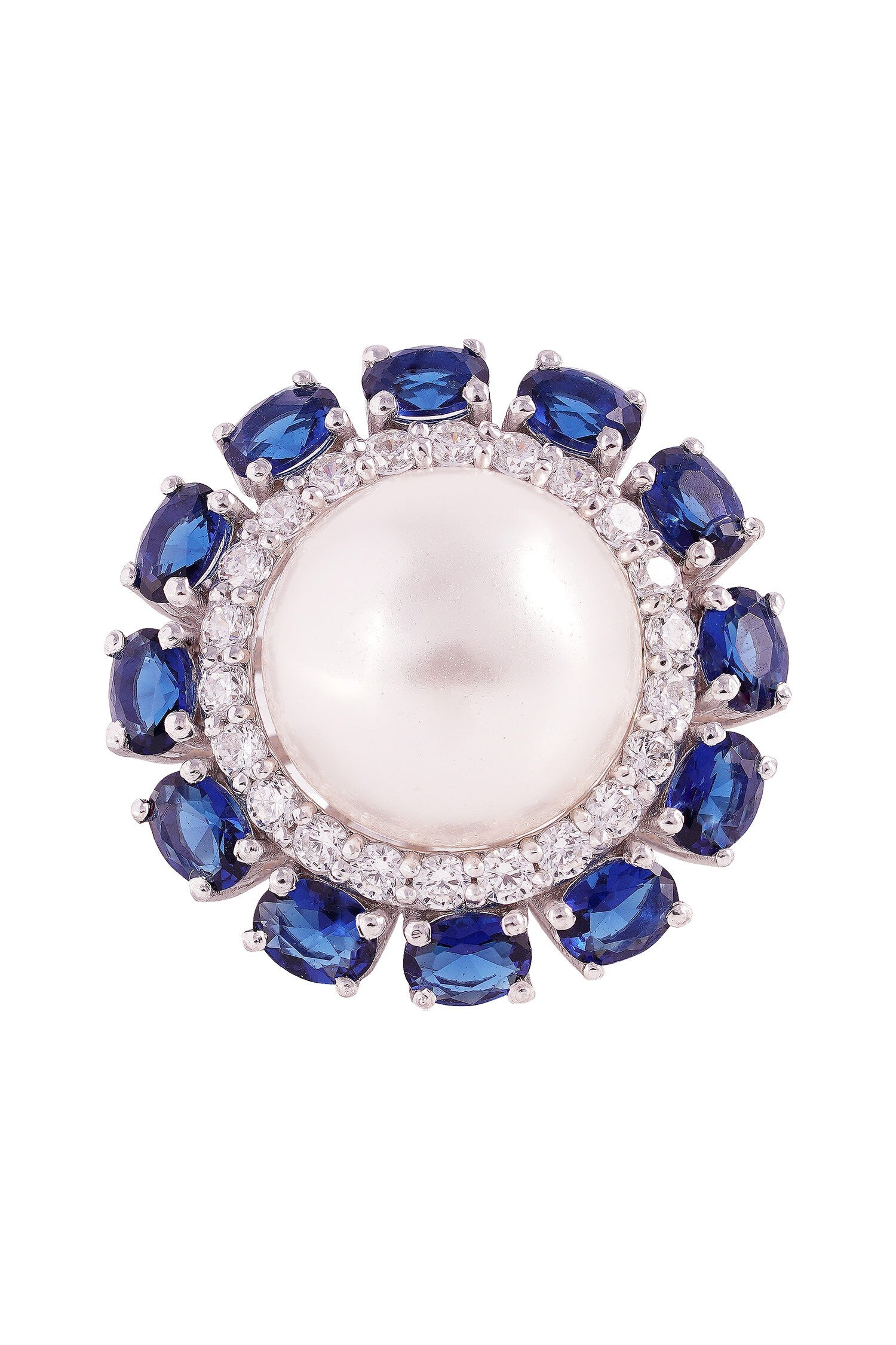 Pearl Crown Ring 