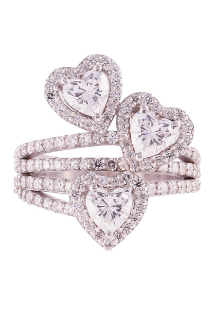 Heart Trinity Ring 
