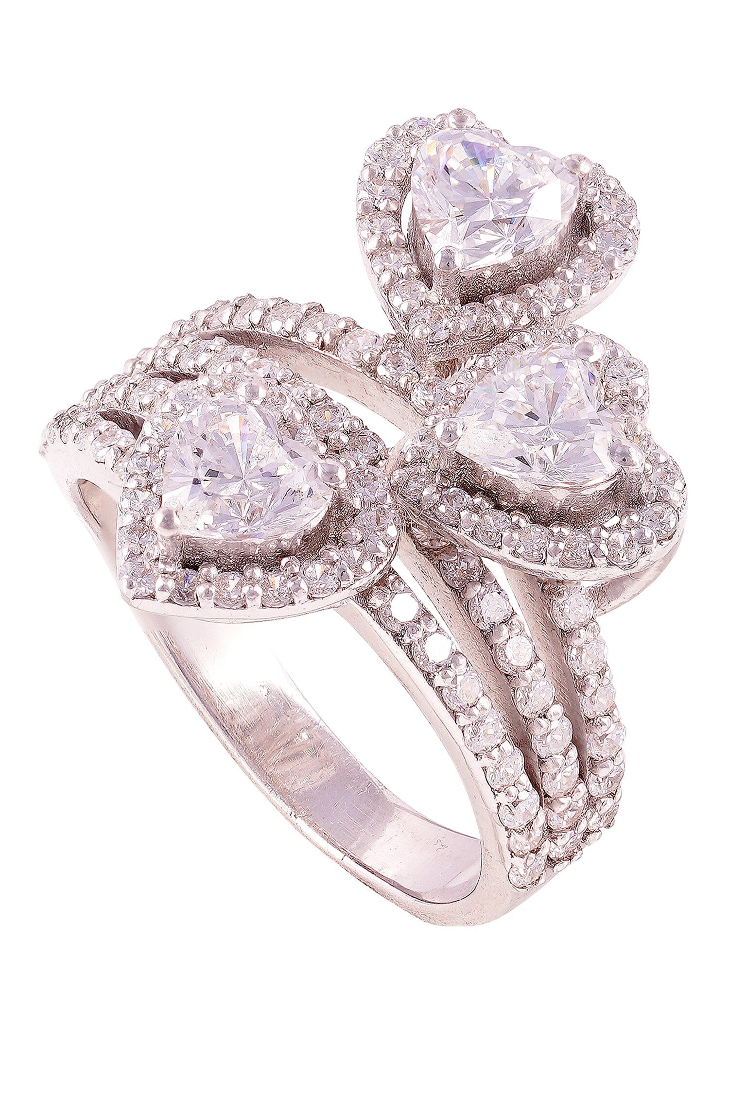 Heart Trinity Ring 