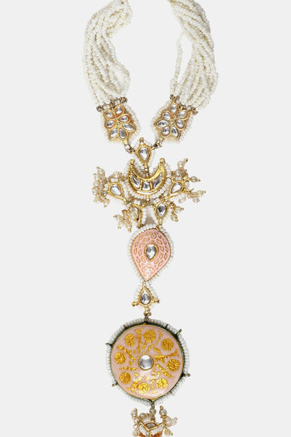 Gul E Rang Kundan Embellished Hathphool 