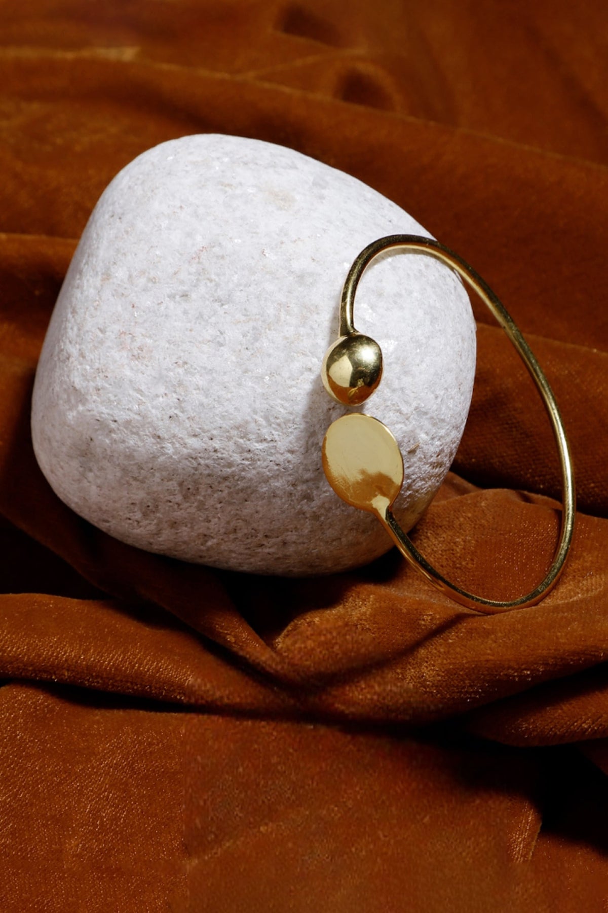 Zehar Natural Stone Embellished Bracelet 
