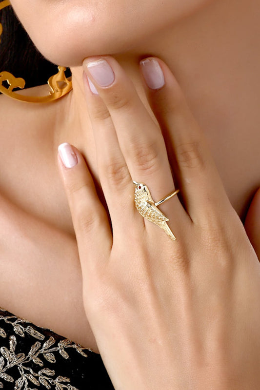 Shahi Bird Shaped Ring 