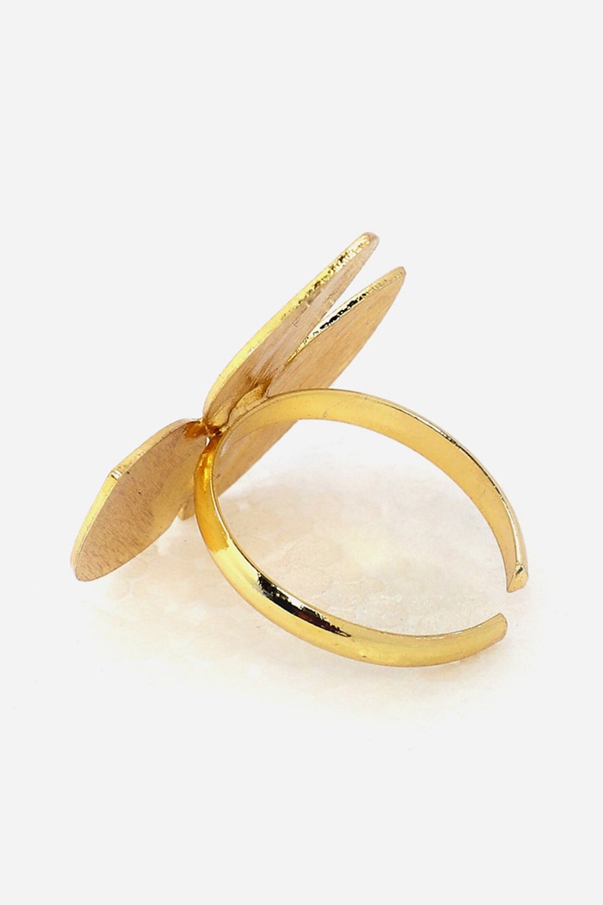 Iqbal Floral Shaped Ring 