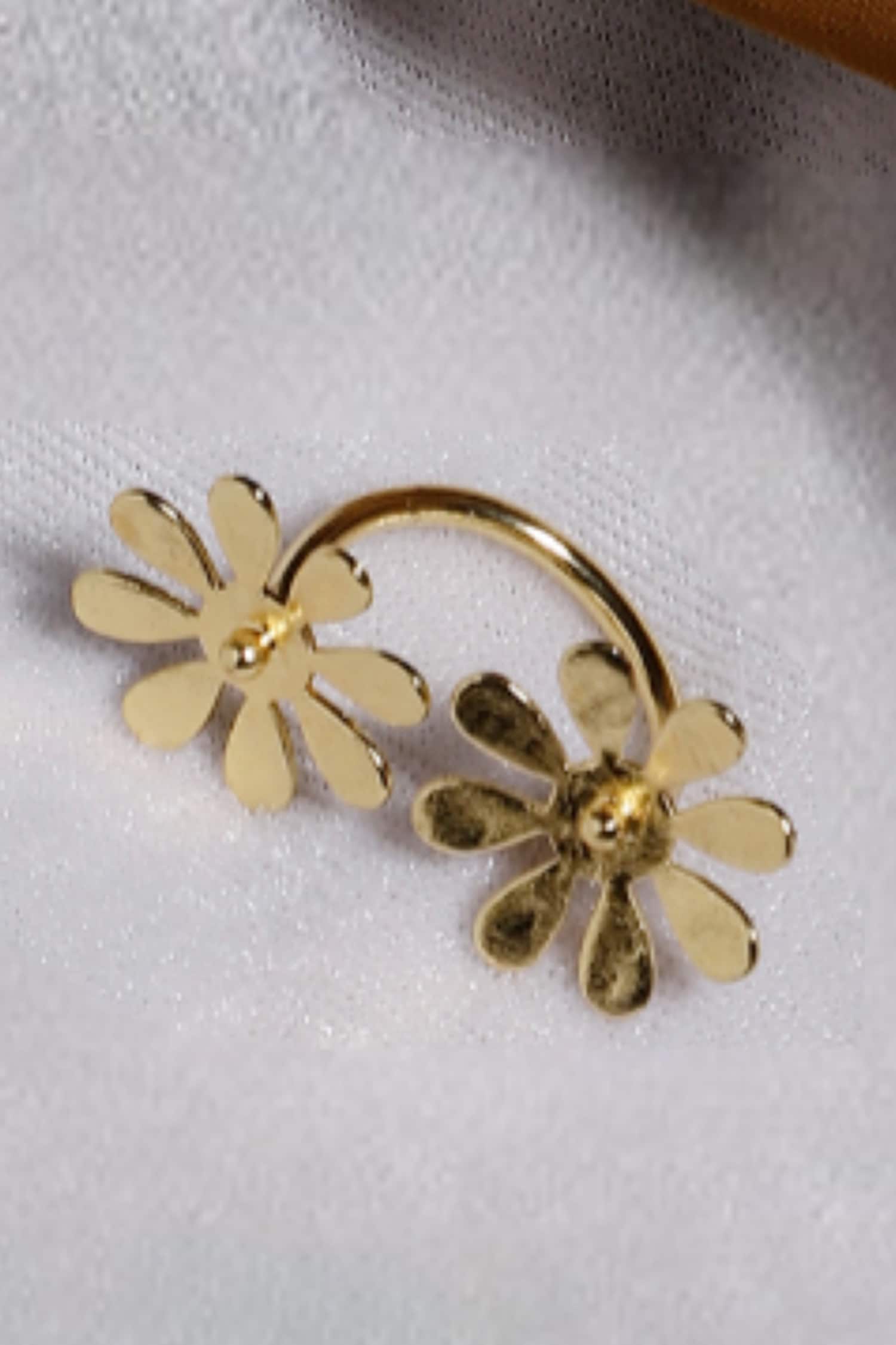 Mashalla Floral Shaped Ring 