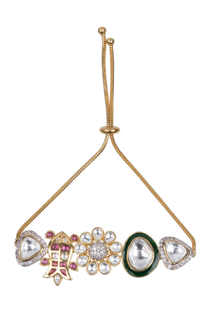 Qamar Stone Embellished Bracelet 