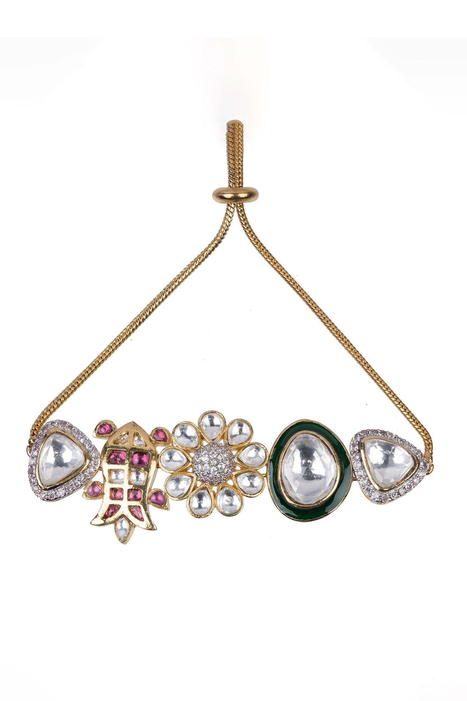Qamar Stone Embellished Bracelet 