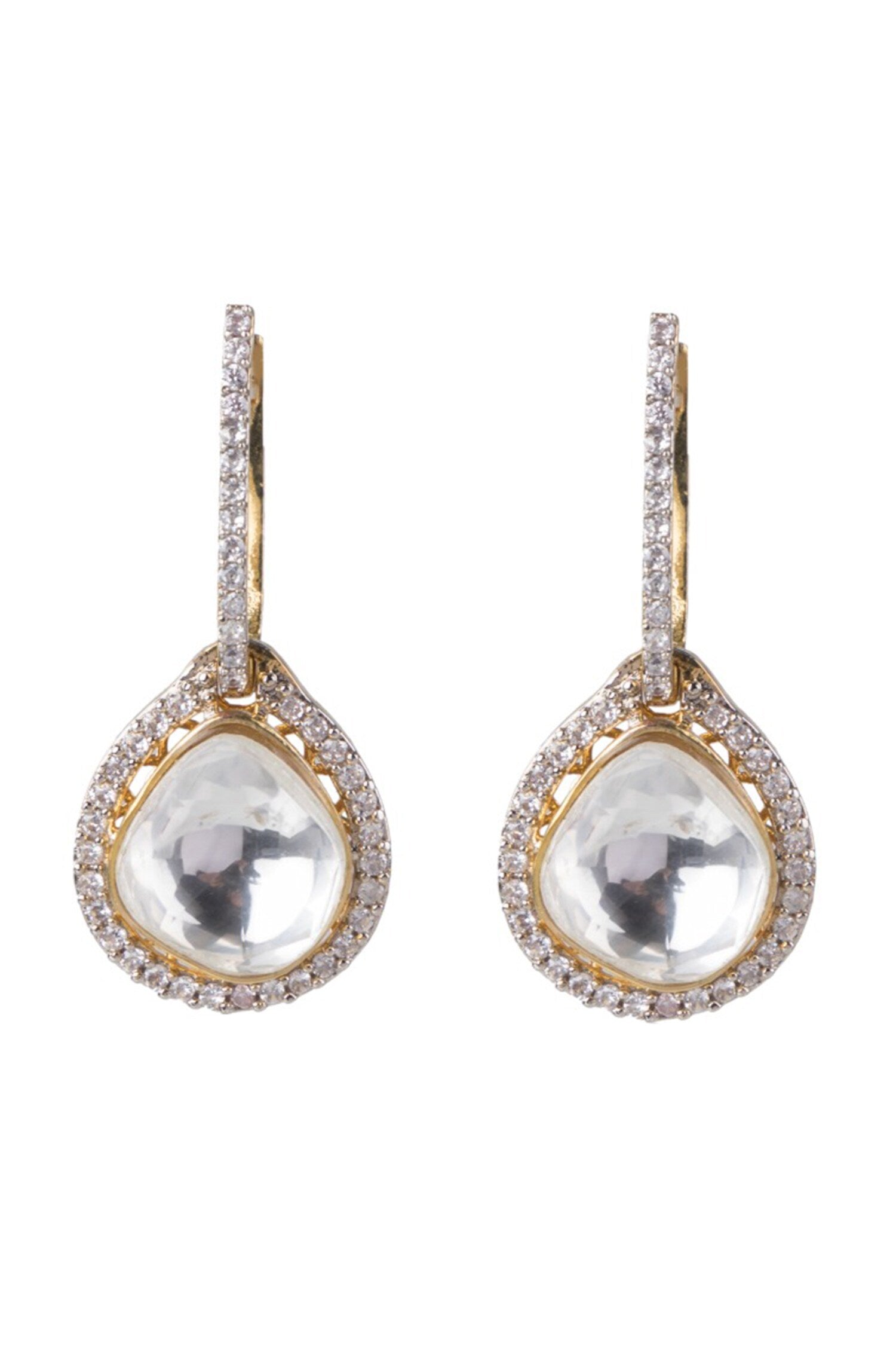 Geetika Tear Drop Shaped Danglers 