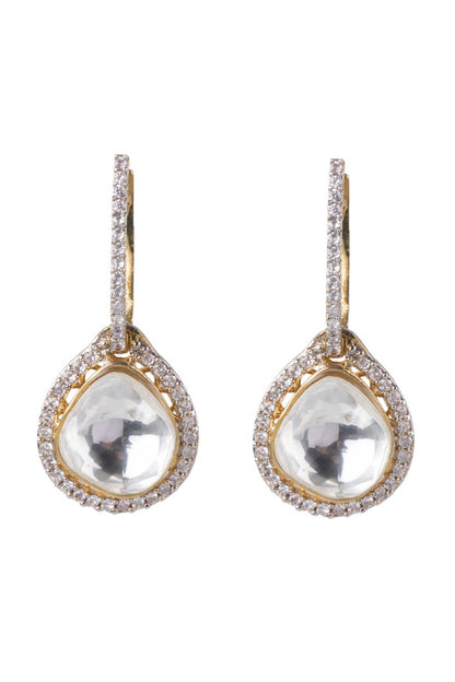 Geetika Tear Drop Shaped Danglers 