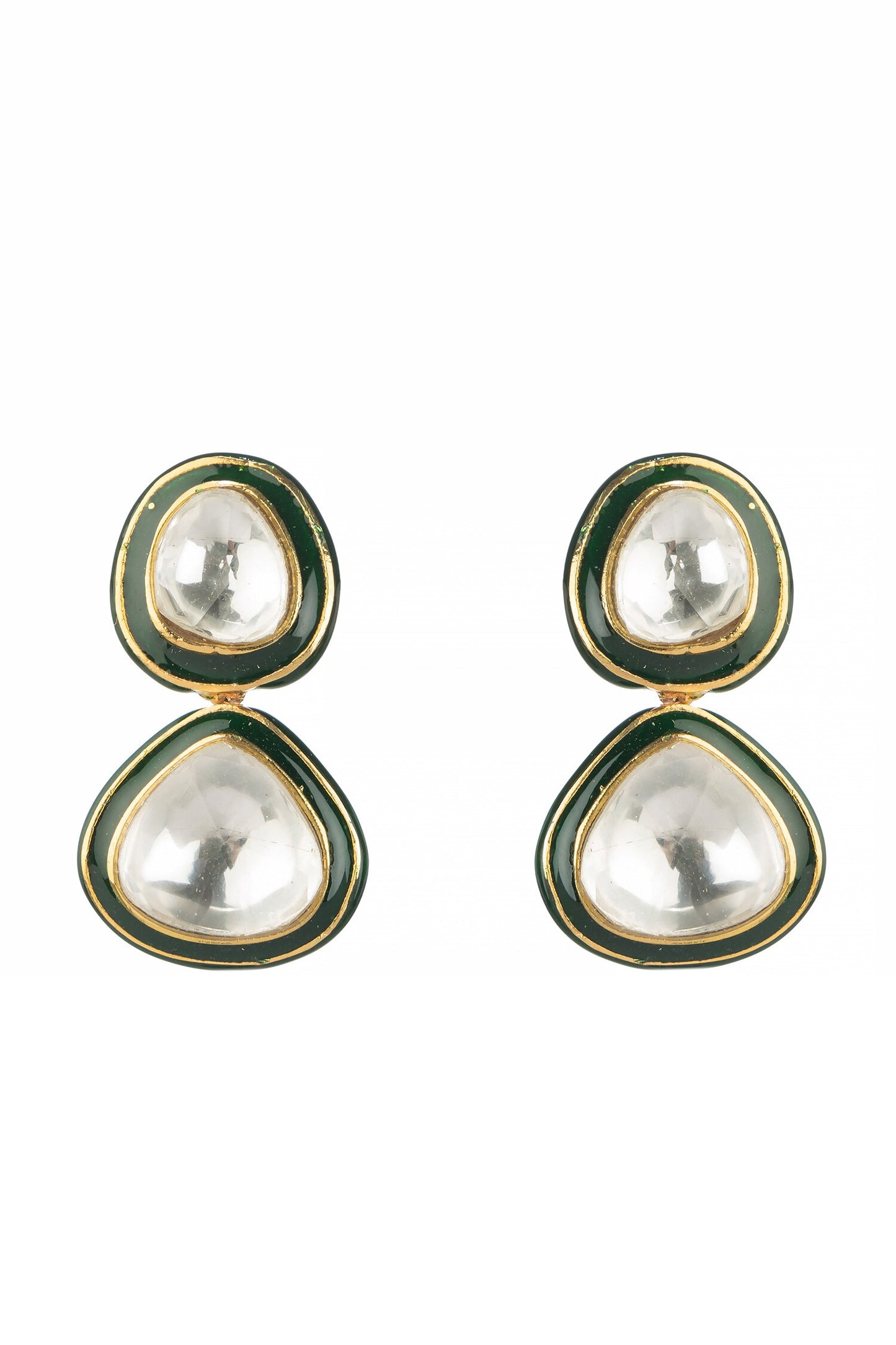 Aaravi Kundan Embellished Earrings 