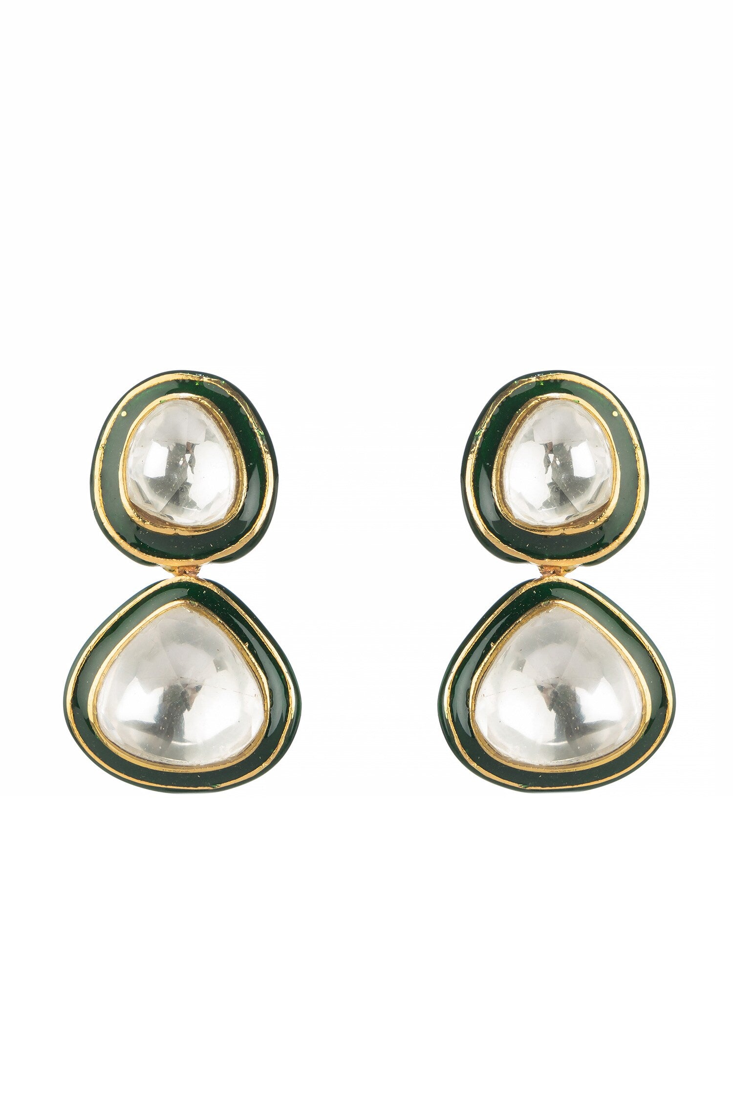 Aaravi Kundan Embellished Earrings 