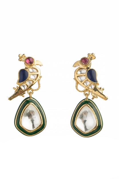Harini Kundan Drop Earrings 