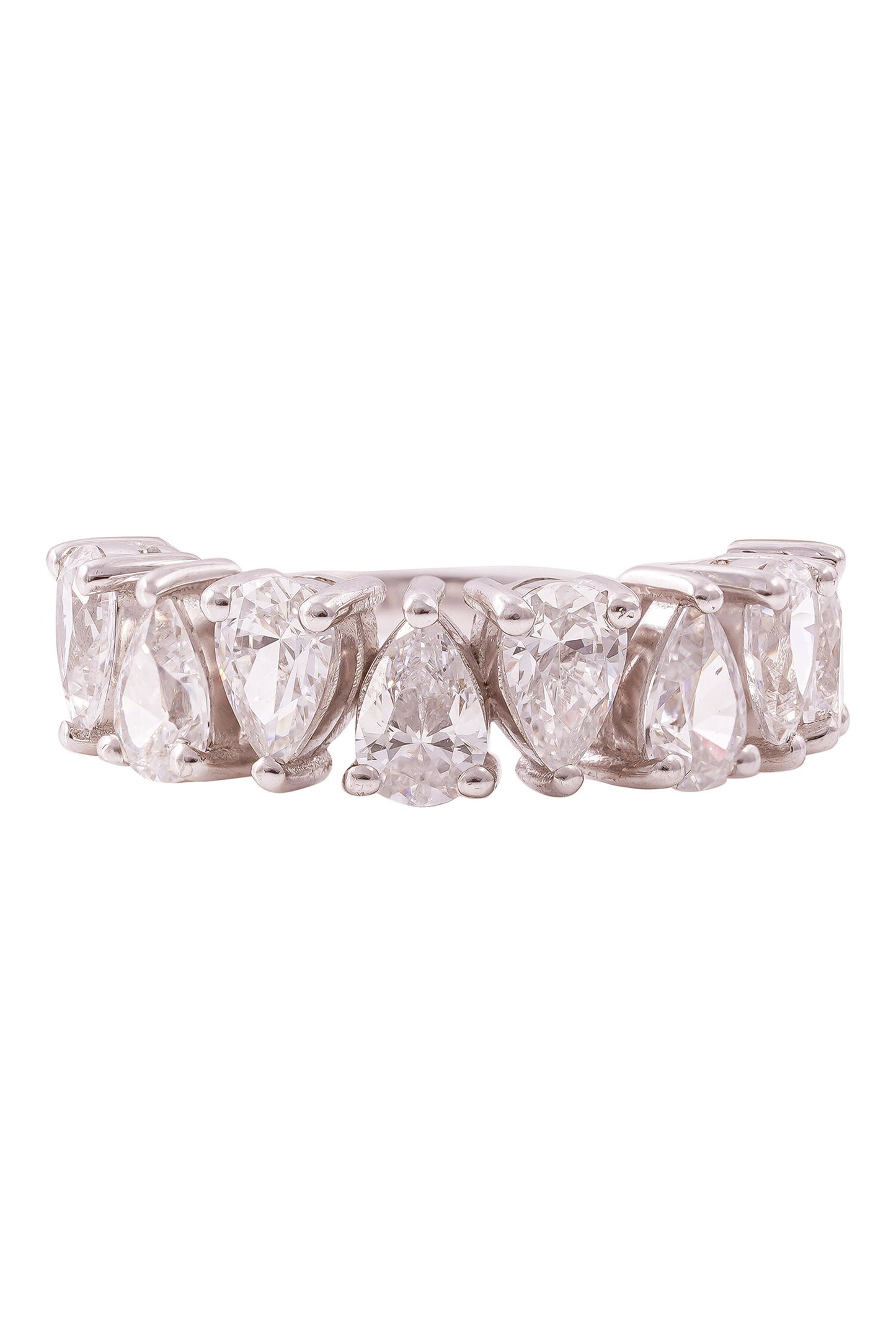 Pear Shape Embellished Ring 