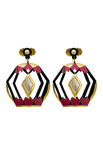 All Hearts Double Drop Earrings 