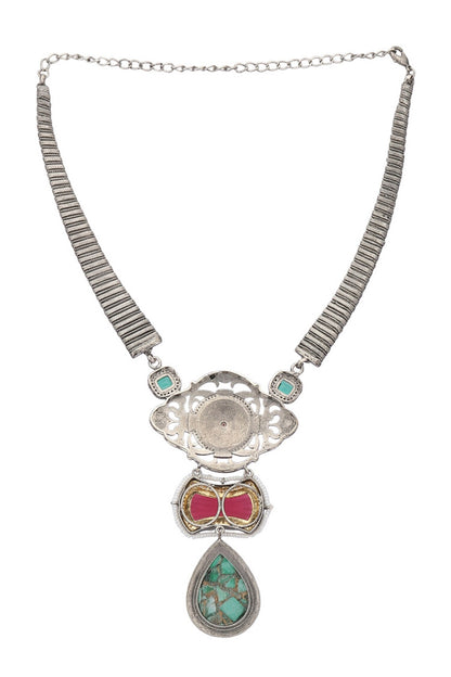 Tribal Pendant Necklace Set 