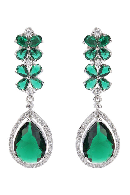 Tear Drop Pendant Choker Set 