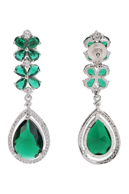 Tear Drop Pendant Choker Set 