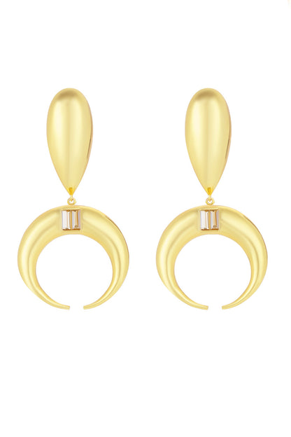 Copa Moon Shaped Earrings 