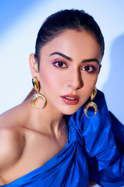 Copa Moon Shaped Earrings 