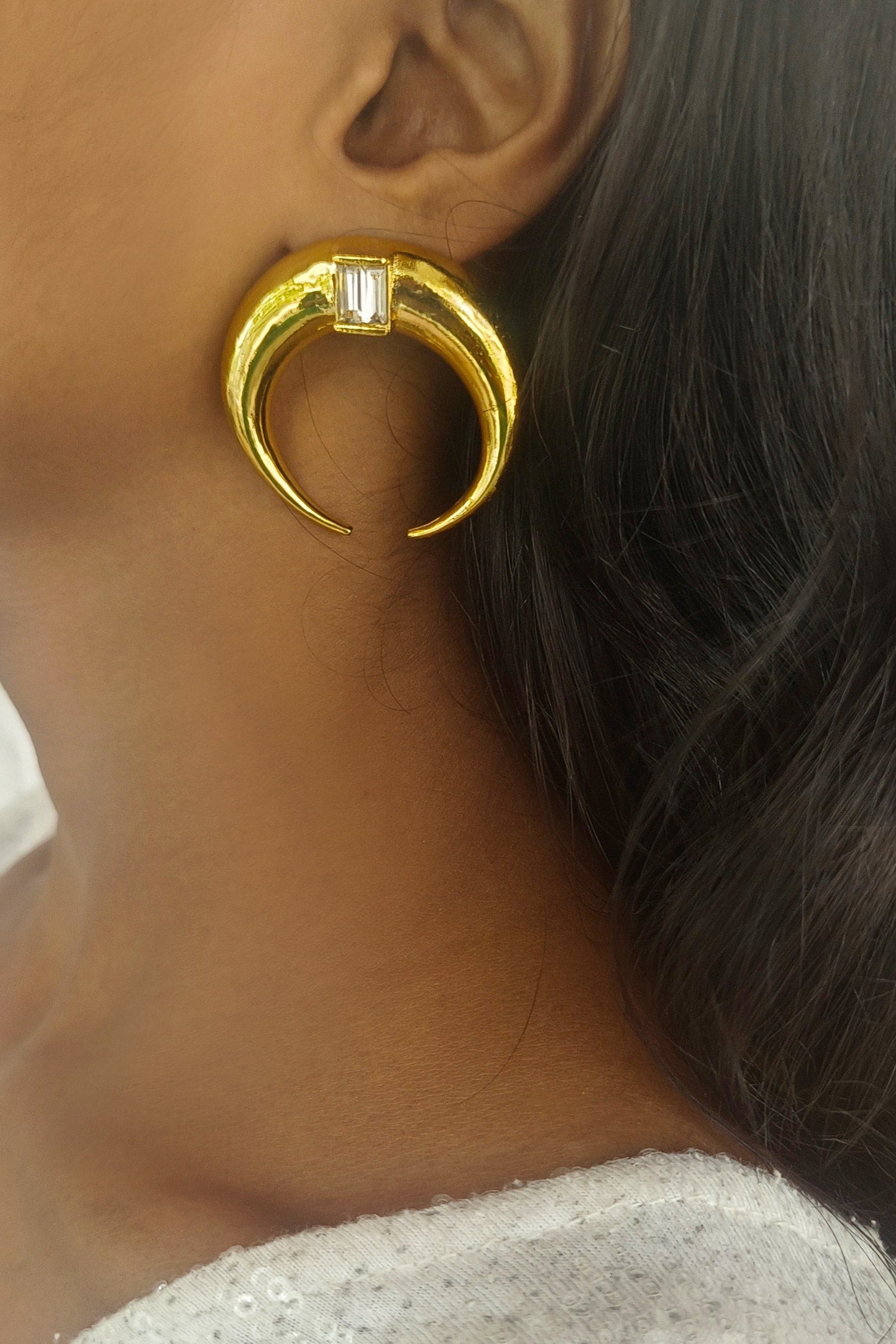 Copa Stone Embellished Studs 