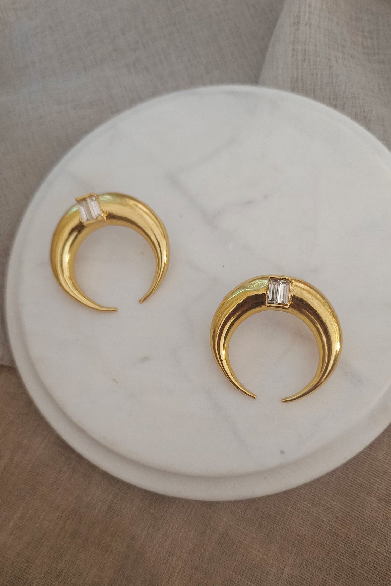 Copa Stone Embellished Studs 