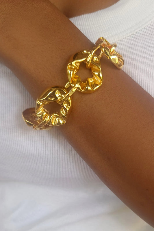 Pebble Textured Bracelet 