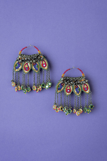 Oh Taari Statement Earrings 